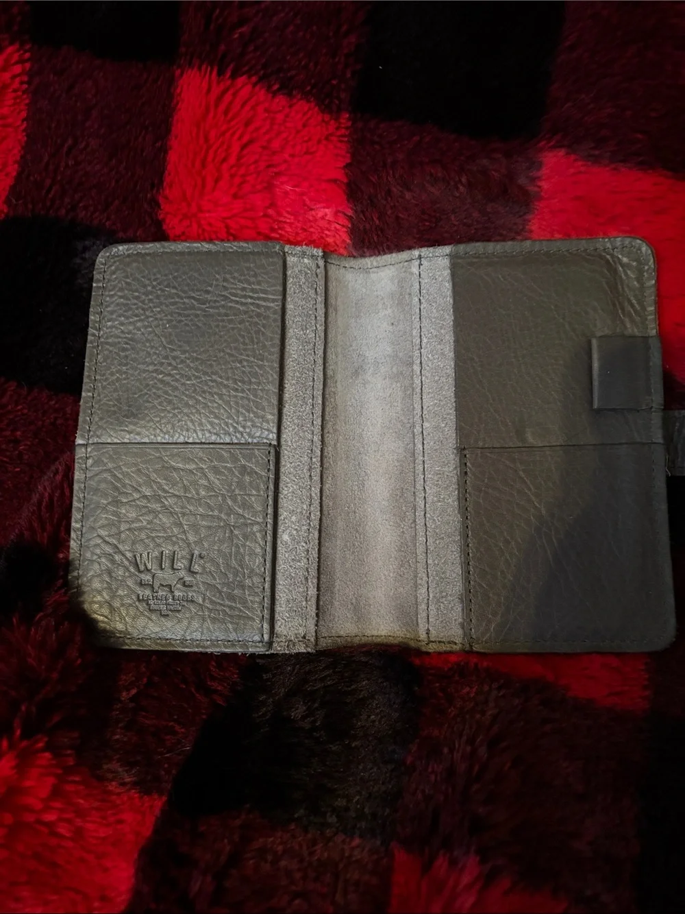 Will Leather Goods mini journal cover - Gray - Picture 4 of 4